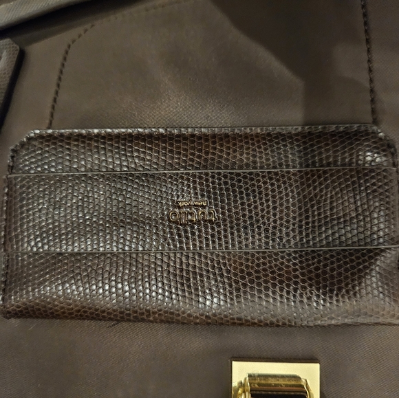 Tutilo New York Large Brown Nylon Laptop Office Travel Bag